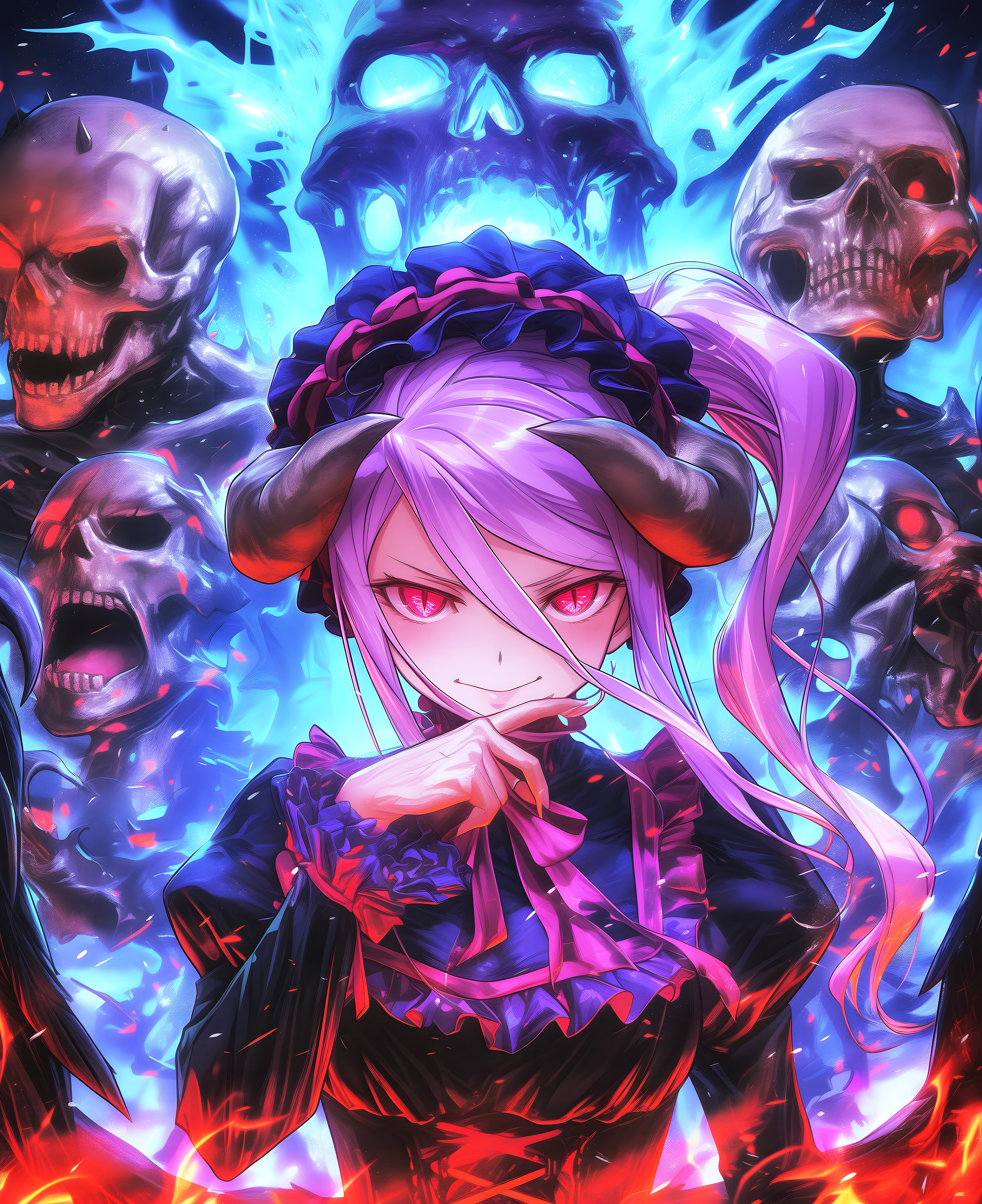 Shalltear True Vampire Form
