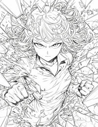 Shattered Limits: Color Tatsumaki's Psychic Break Through!
