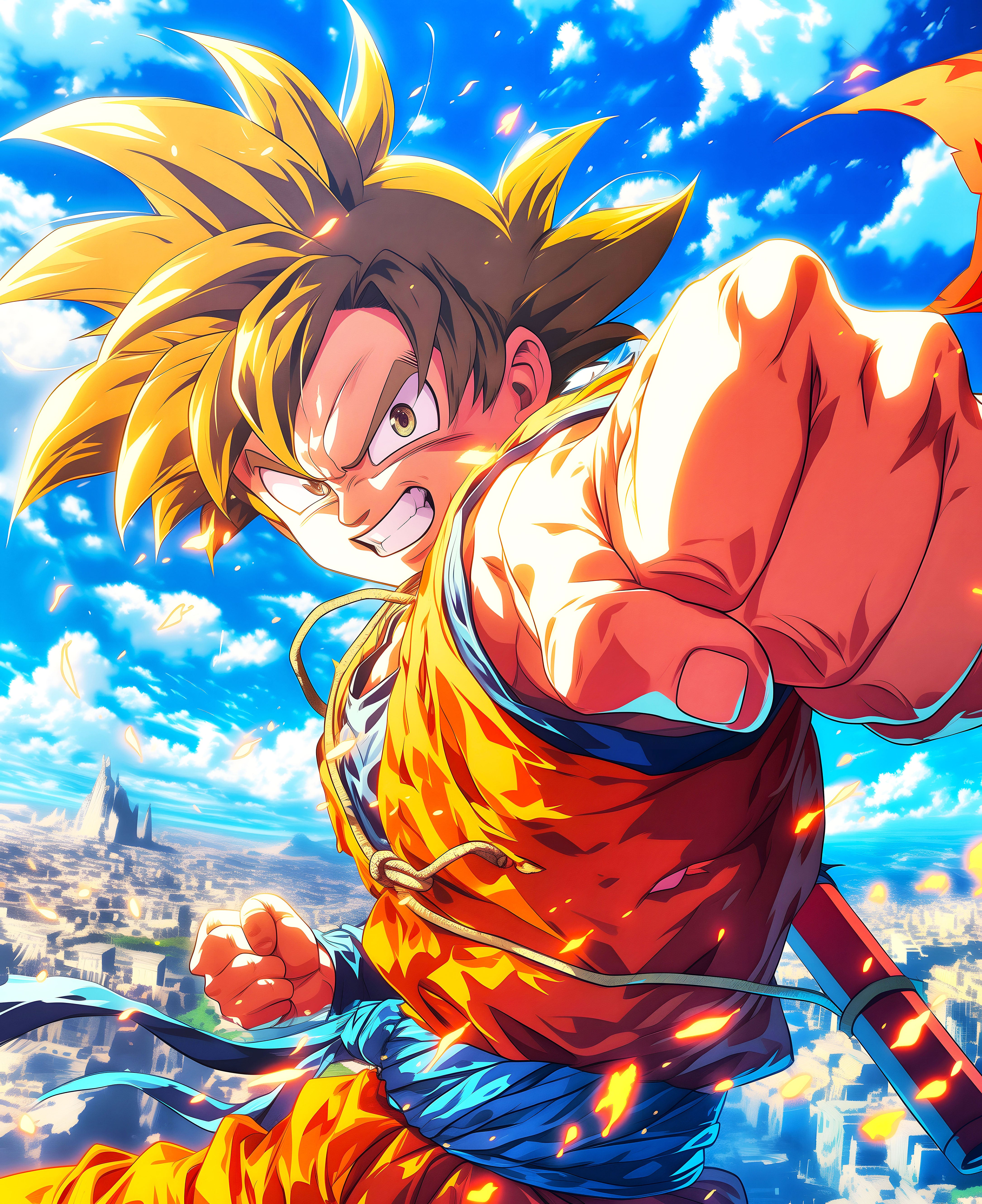 Super Saiyan Son Goku: A Legendary Warrior Unlashed – Infinite