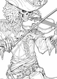 Soul King's Symphony: One Piece Coloring Page Adventure! | Infinite Visibility