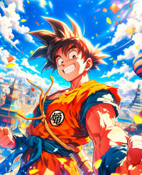 Goku Unleashed: The Saiyan's Power