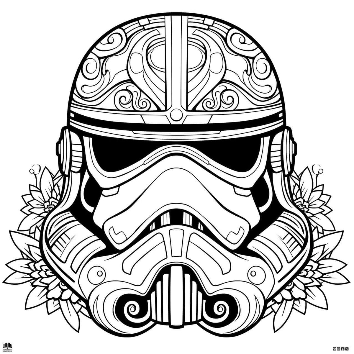 Unleash Your Inner Artist: FREE Star Wars Stormtrooper Coloring Page!