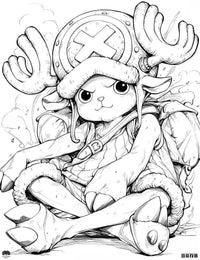 Tony Tony Chopper Coloring Page - Infinite Visibility
