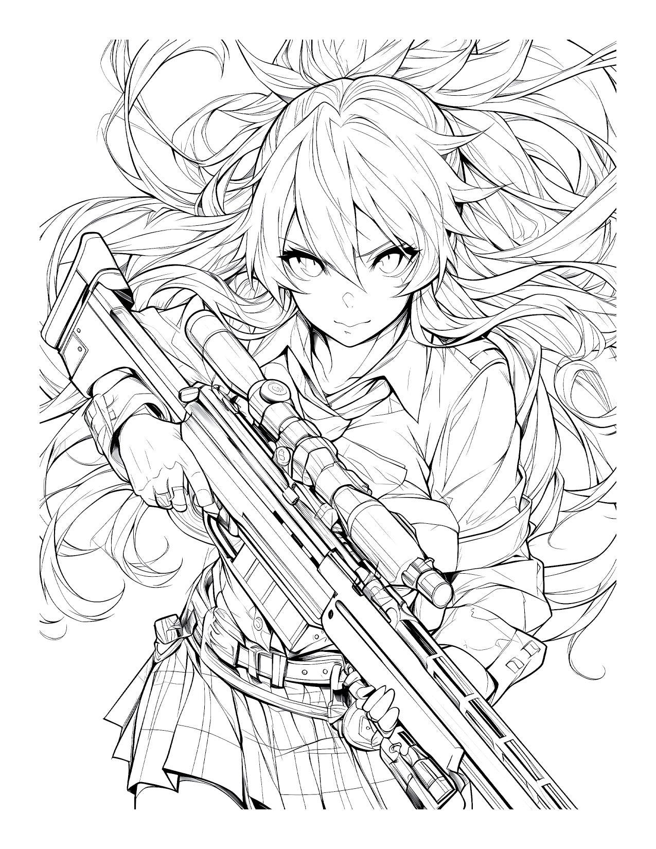 Unleash Your Inner Assassin: Dive into the World of Akame ga Kill! Coloring Book (Volume 1)
