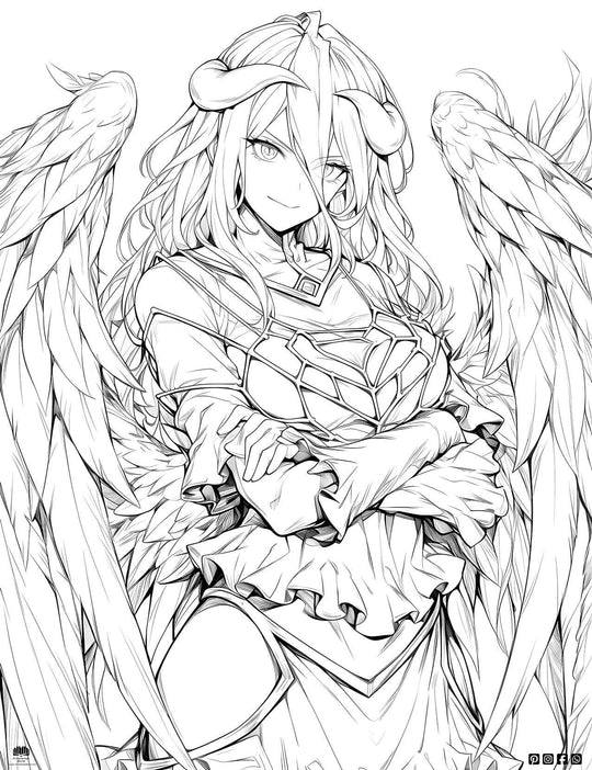 Free Albedo Coloring Page - Infinite Visibility