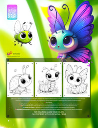 Whimsical World of Bugs: A Vibrant Journey through Nature's Coloring Book