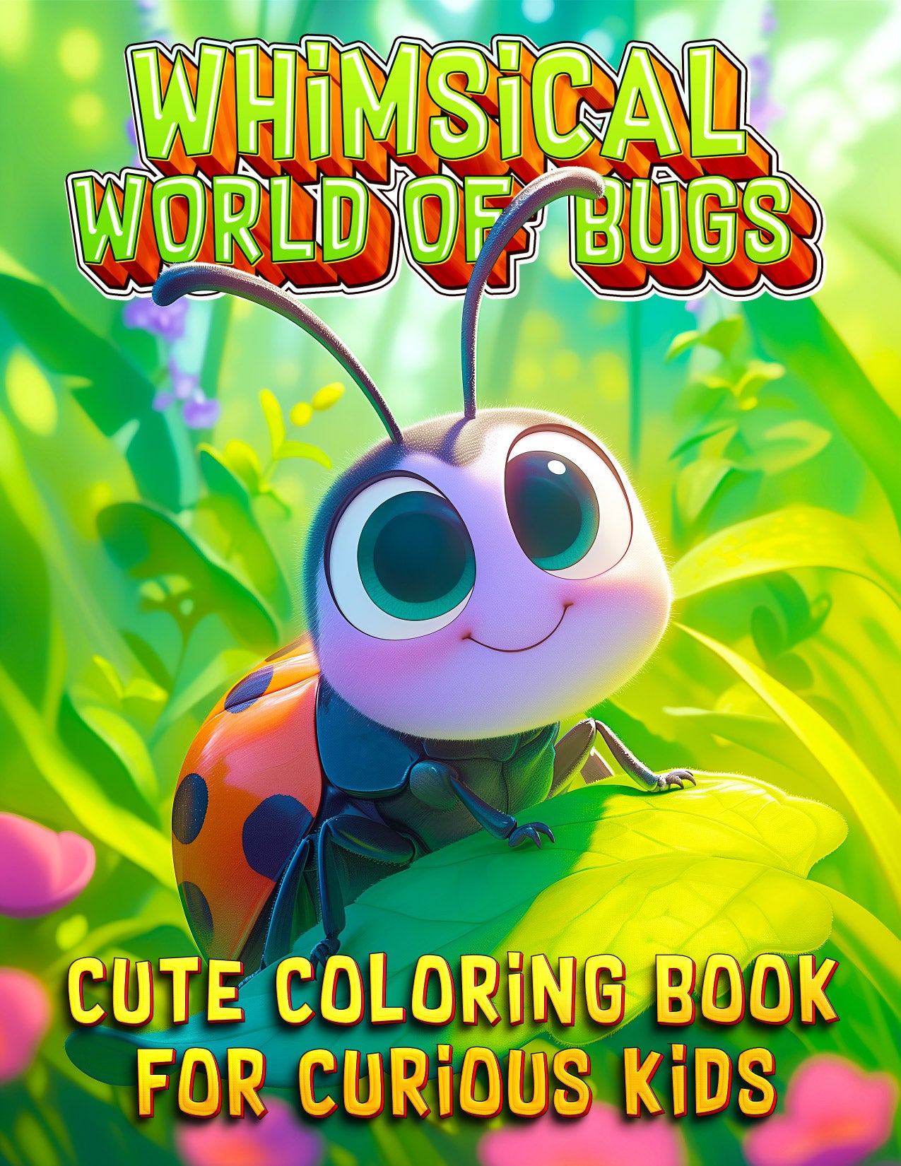 Whimsical World of Bugs: A Vibrant Journey through Nature's Coloring Book
