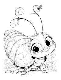 Whimsical World of Bugs: A Vibrant Journey through Nature's Coloring Book